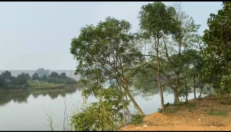 Bán lô duy nhất 5000m2 thổ bám mặt hồ Kim Sơn Đông Mô Sơn Tây đường to đất bằng phẳng giá đầu tư.